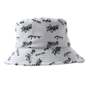 Embroidered Reversible Bucket Hat - Image 2