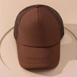 Solid Color Mesh Cap - Image 2
