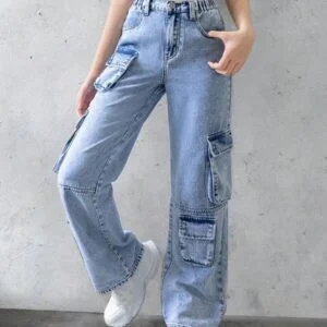 Casual Cargo Pants With Multiple Pockets