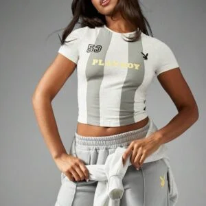 Athletic Baby Tee Retro Sport