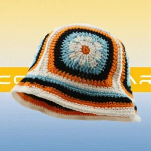 Colorful Handmade Basin Hat Women Men