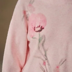 Women Loose Knit Sweater - Image 2