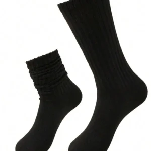 Knit Socks Slouchy Socks Women Scrunch Socks - Image 4
