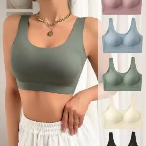 Soft Wireless Sports Bras - Image 4