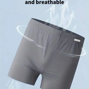 Ice Silk Boxer Shorts Loose Comfortable - Image 2