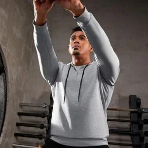 Drawstring Sweatshirt Hoodie - Image 2