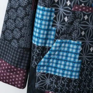 Floral Print Long Sleeve Thermal Lined Loose Casual Hoodie Jacket - Image 2