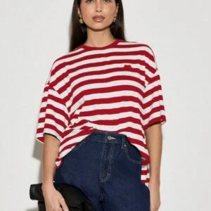 Classic Nautical Style Casual Weekend Top - Image 3