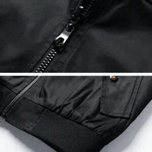 Motorcycle Jacket Casual Bomber Jackets - Image 3