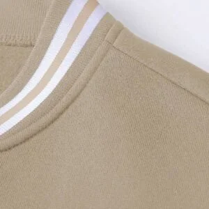 Letter Printed Athletic Jacket - Image 4