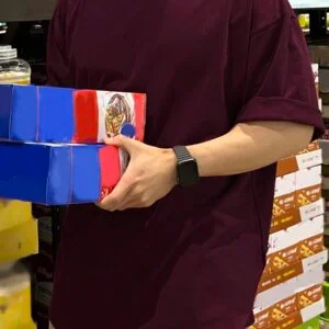 Solid Drop Shoulder Plain T Shirt - Image 4