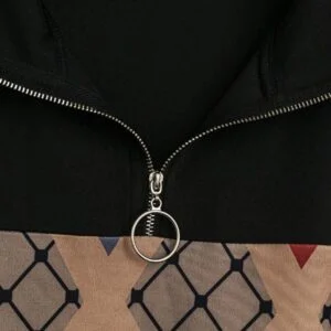 Plus Size Fashionable Printed Casual Sports Sweatshirt Set - Image 3