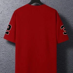 Drop Shoulder T Shirt With Letter Graphic Print - Image 2