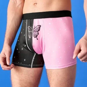 Gothic Butterfly Digital Print Contrast Color - Image 2