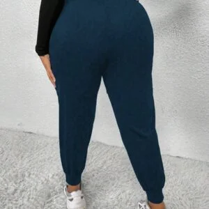 Plus Size High Waisted Pocket Work Pants - Image 5