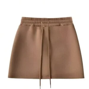 Zip Up Hoodie Jacket And Mini Skirt - Image 5