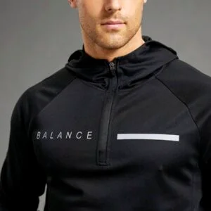 Casual Minimalist Style Pullover Hoody - Image 2